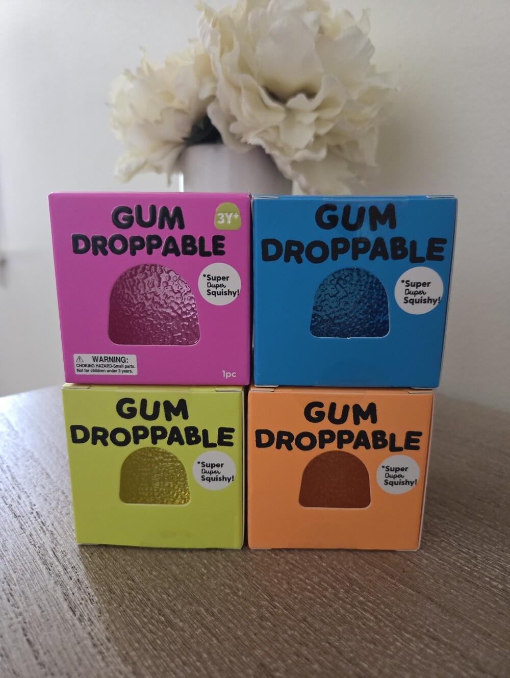 4pc Squishy Gum Drop Bundle- Jadore Brand - Price Is Firm